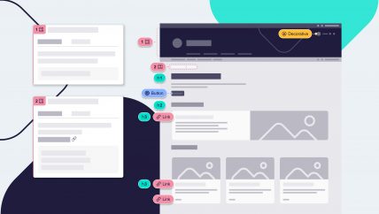 Illustrazione che rappresenta l'utilizzo e l'importanza delle annotazioni di accessibilità in un progetto di design.